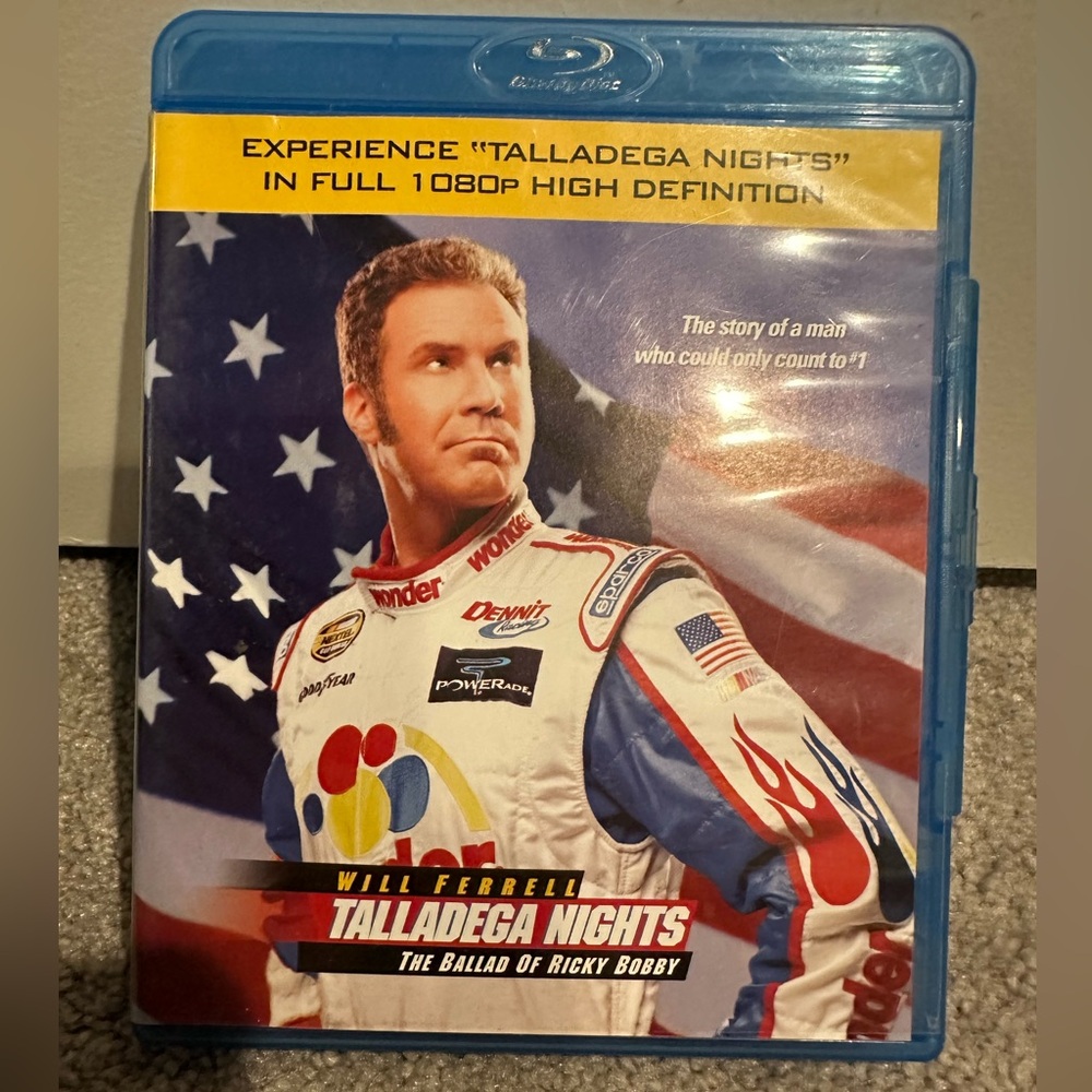 📀 5 for $25 Talladega Nights: The Ballad of Ricky Bobby Blu-ray